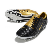 Botas de fútbol Nike Total 90 III FG negras y doradas